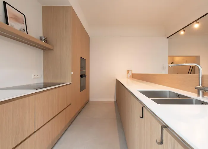 Apartmán Deluxe 3 Bedrooms With Casino View At The And Free Parking Ostende